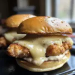 Sándwiches de pollo y queso