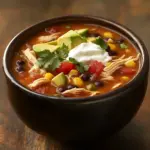 Sopa Clásica de Tortilla de Pollo