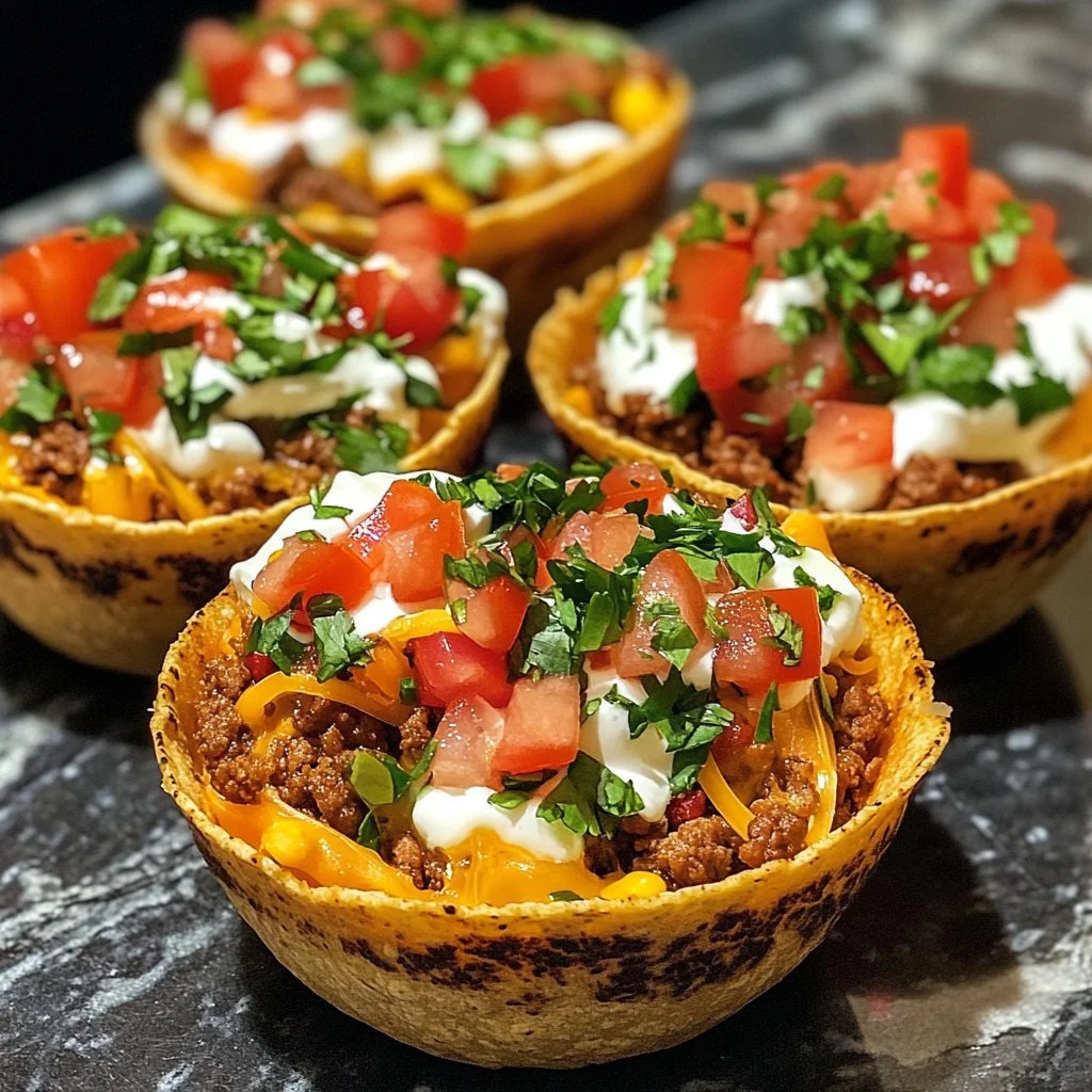 Tazas de tacos coloridas y personalizadas para disfrutar tus comidas.