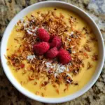 Tazón de Batido de Mango y Piña