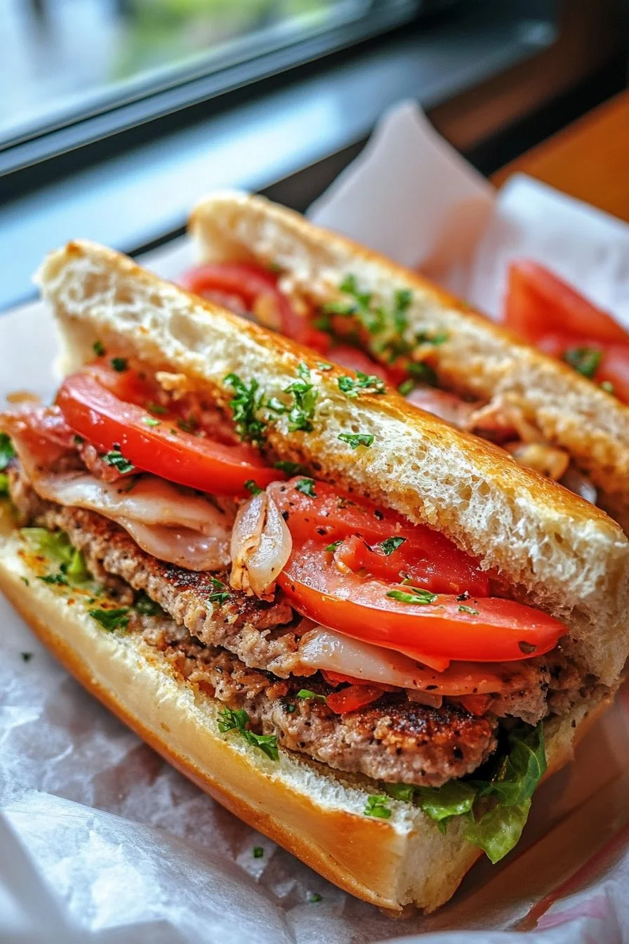 TikTok Chopped Italian Grinder Sandwich