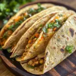 Tortillas de Garbanzo y Verduras
