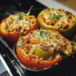 Vegetarian Stuffed Bell Peppers