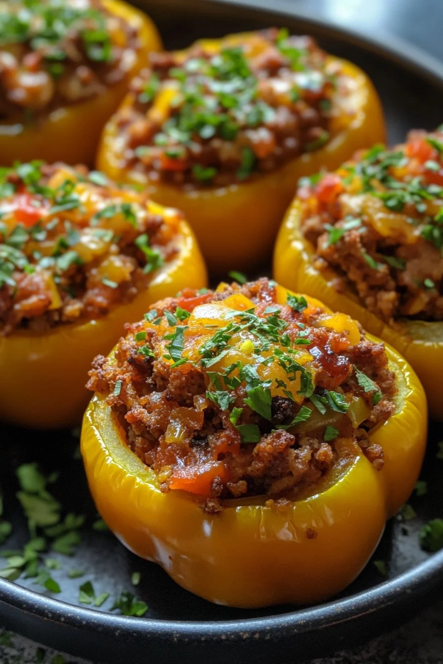 Vegetarian Stuffed Bell Peppers