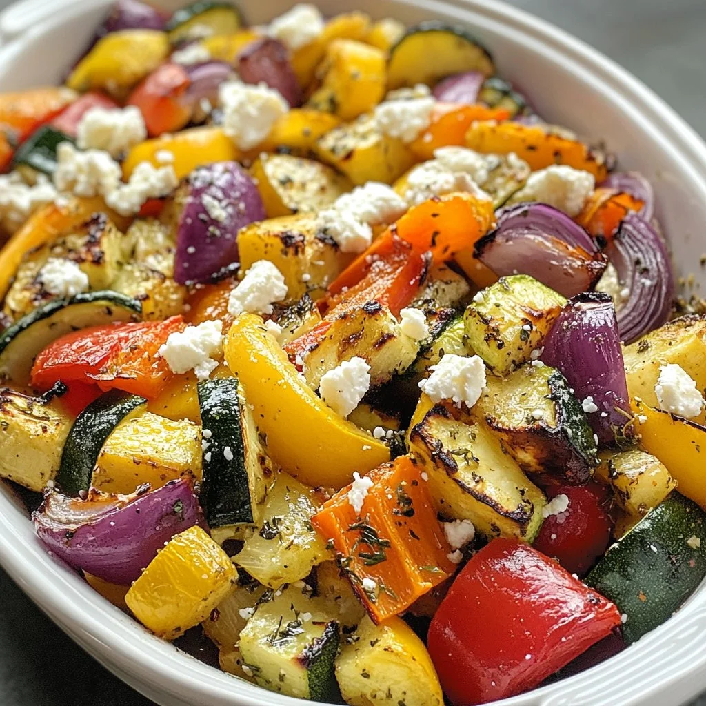 Receta de verduras griegas rápidas y fáciles en una sola olla