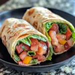 Wraps de BLT fáciles para preparar