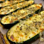 Zucchini Steaks with Garlic and Cheese