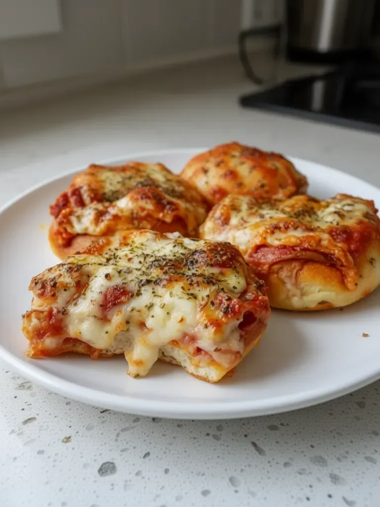 Bocaditos de Pizza de Requesón en 30 Minutos que Tus Hijos Devorarán