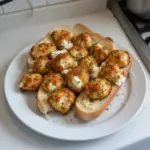 Bocaditos de Pollo con Requesón y Parmesano