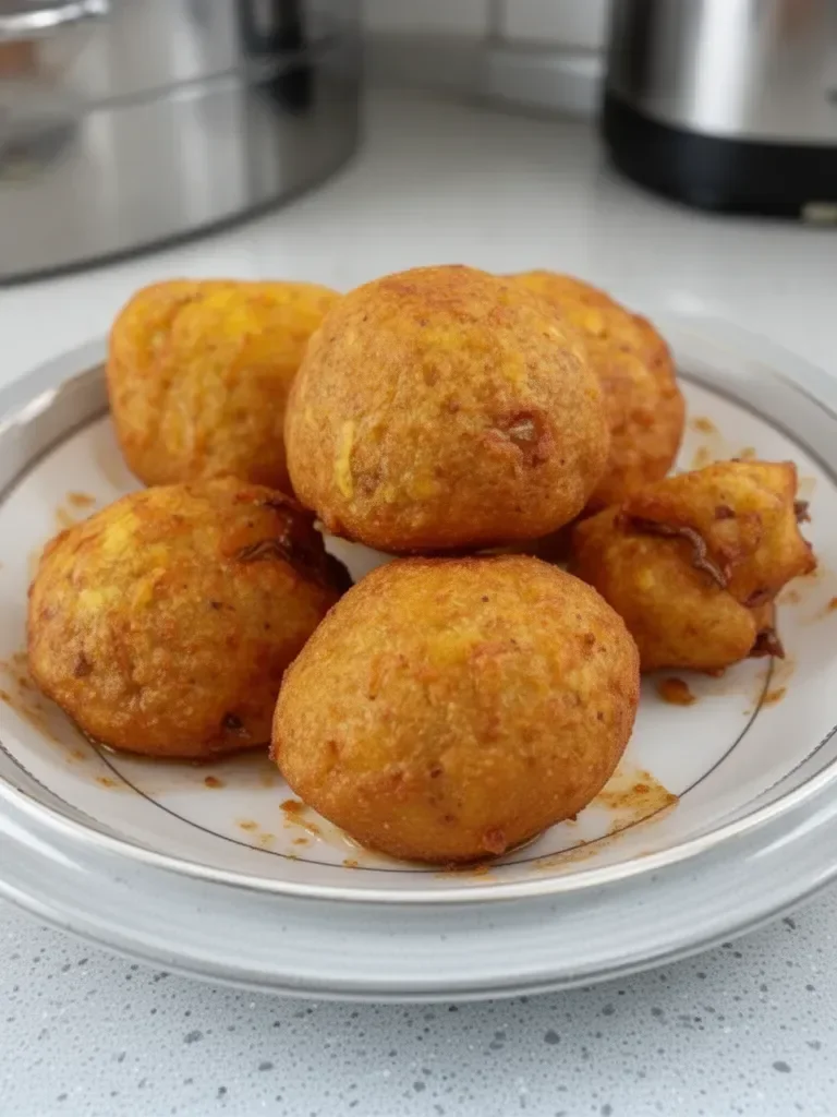 Bolas de Plátano Frito