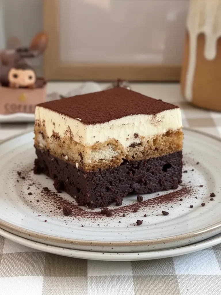 Brownies de Tiramisu