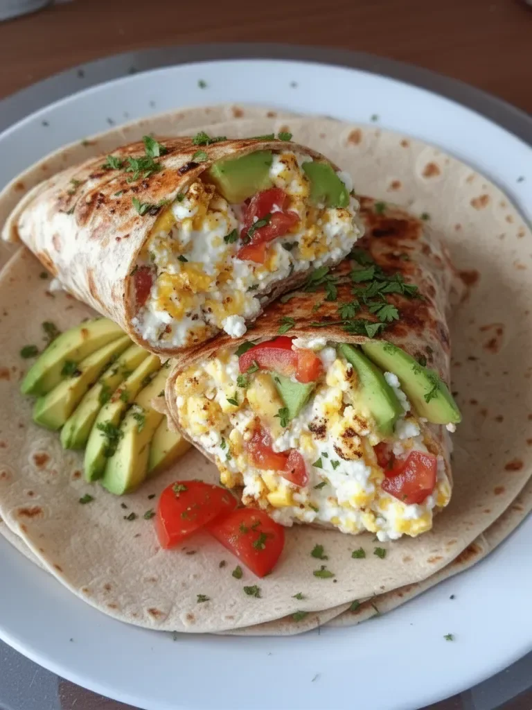 Burrito de Desayuno Cremoso