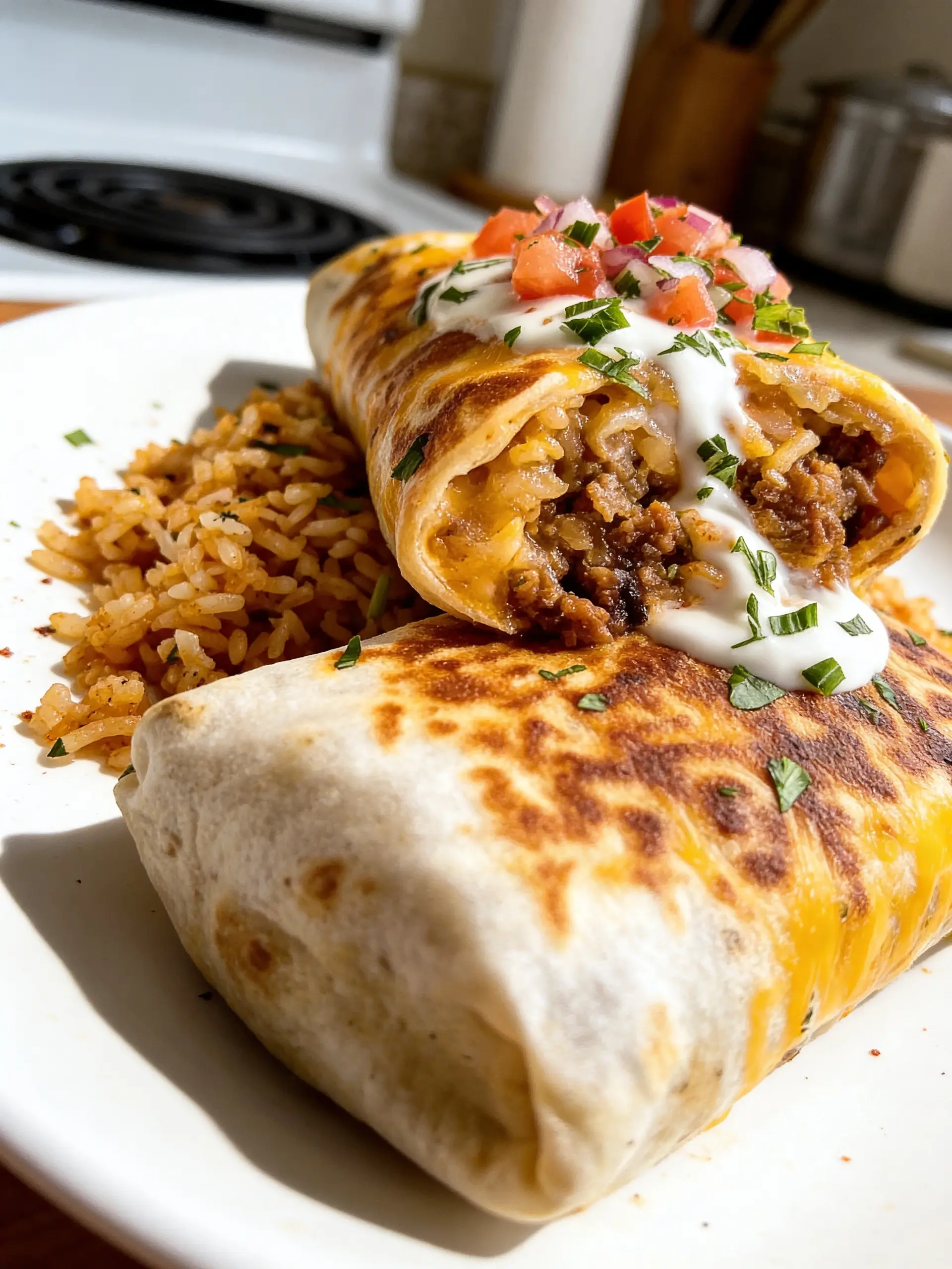 Burrito de Queso a la Parrilla