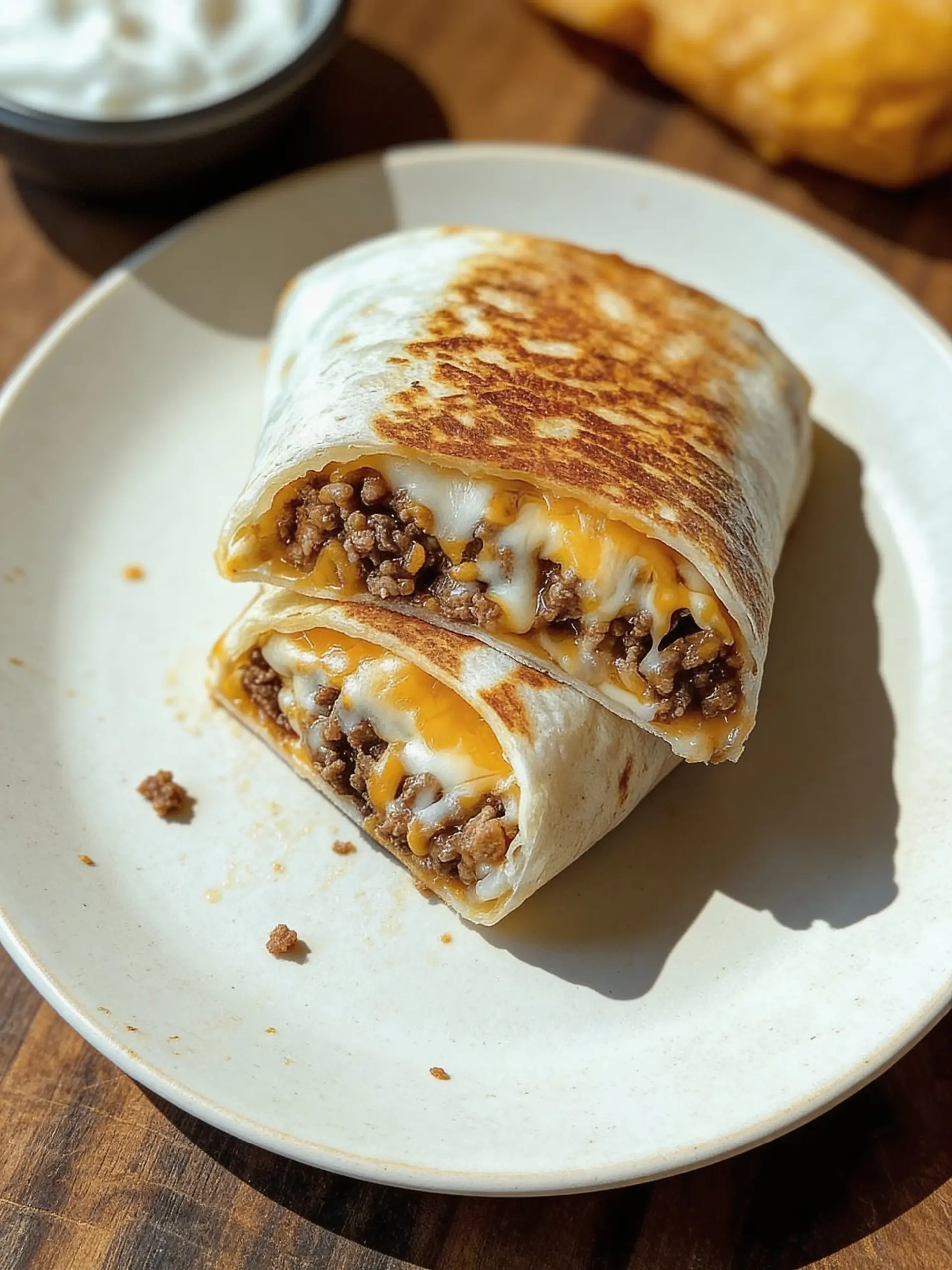 Irresistible Burrito de Queso a la Parrilla Fácil que Anhelarás de Nuevo
