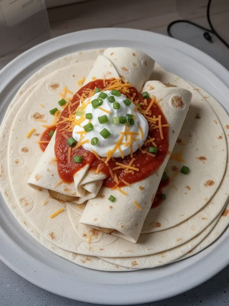 Burritos de Papa con Queso