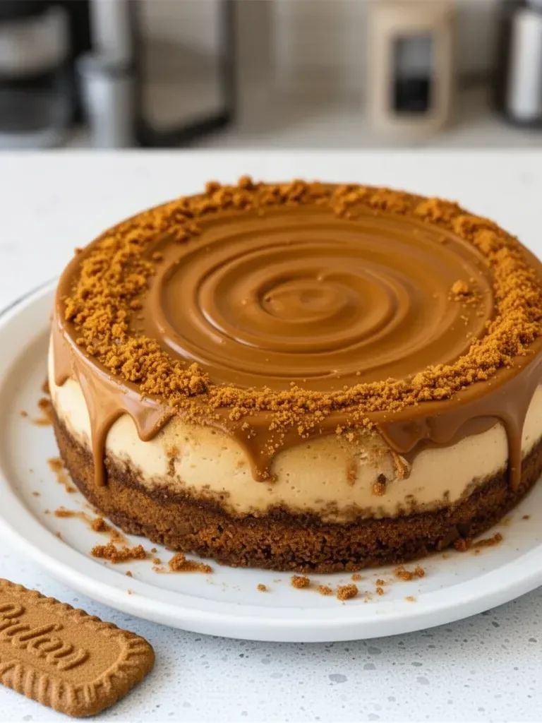 Cheesecake de Biscoff