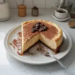 Cheesecake de café