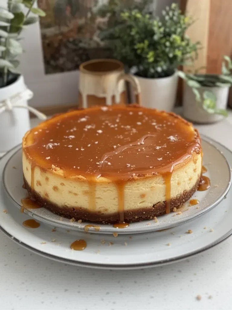 Cheesecake de Caramelo Salado
