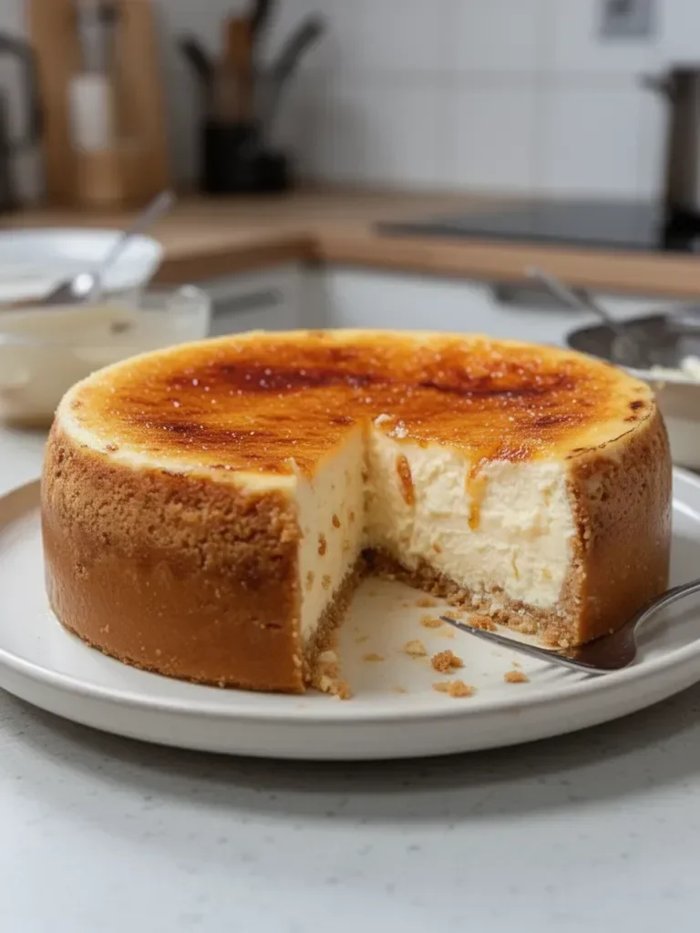 Cheesecake de Crème Brûlée