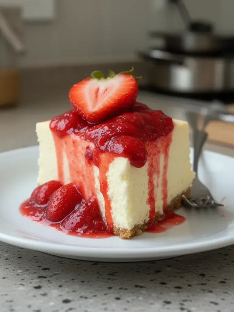 Cheesecake de Fresa