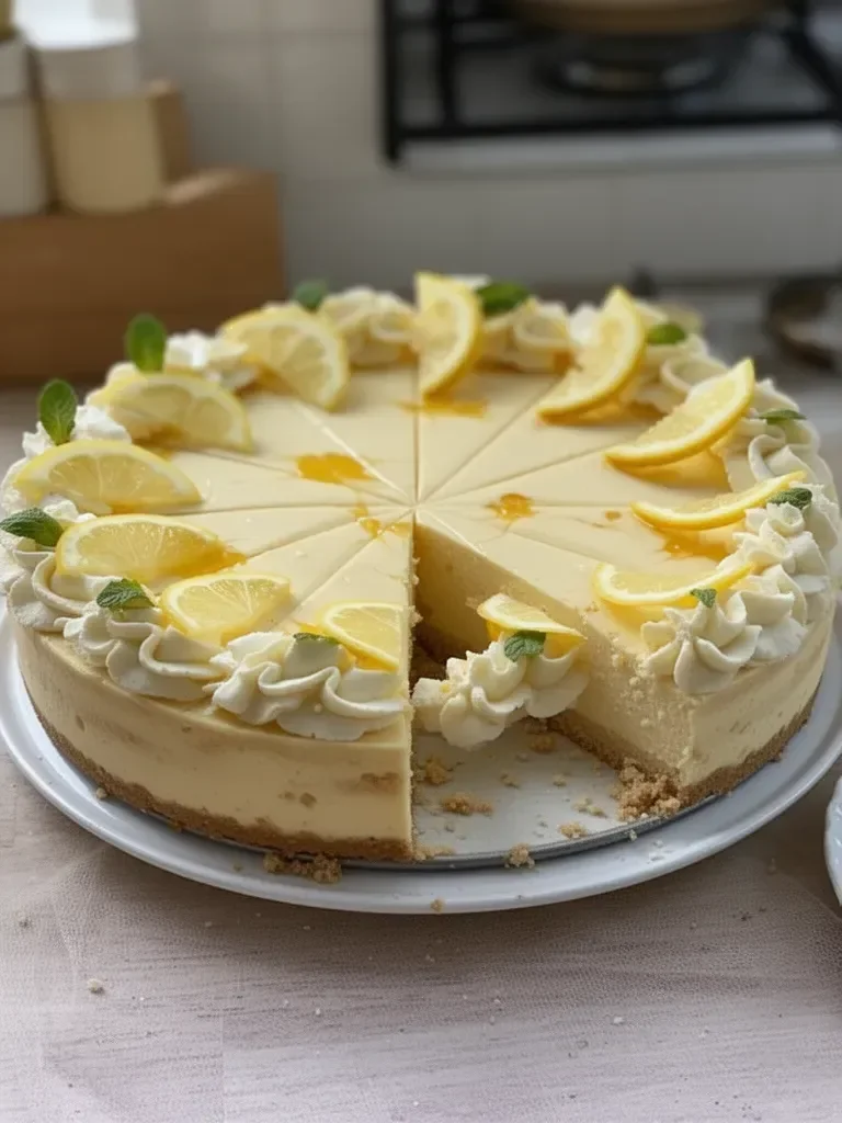 Cheesecake de Limón