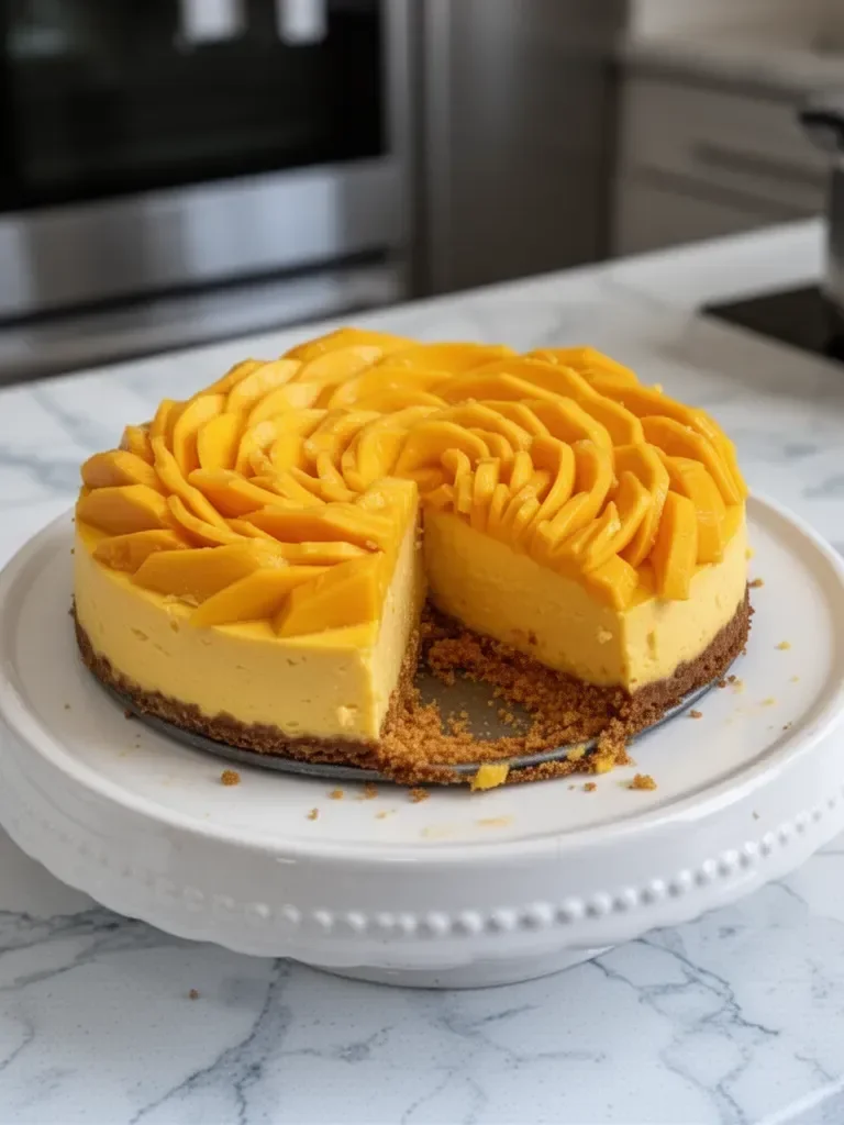 Cheesecake de Mango