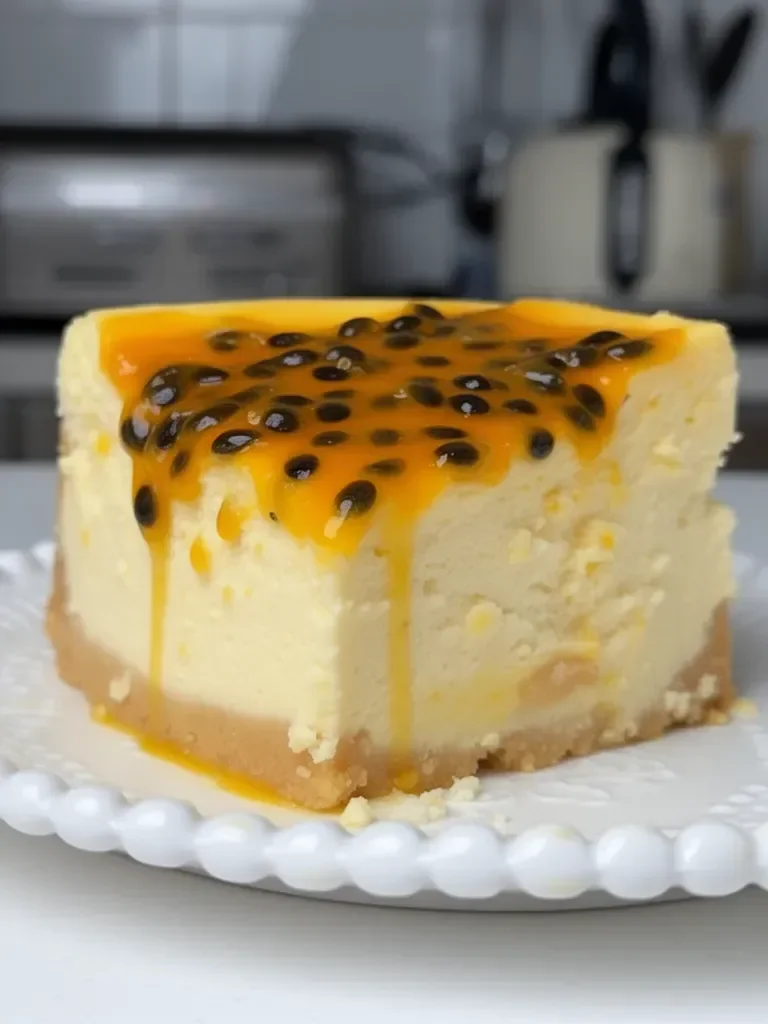 Cheesecake de Maracuyá