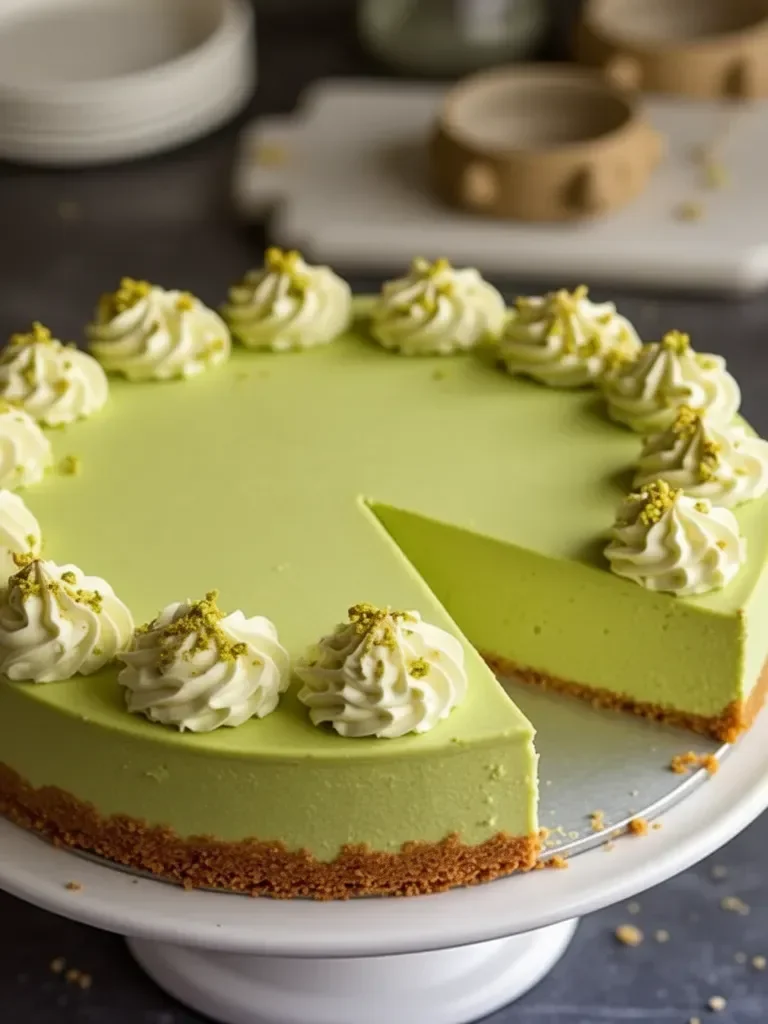 Cómo Hacer un Cheesecake de Pistacho Heavenly (¡Tan Fácil!)