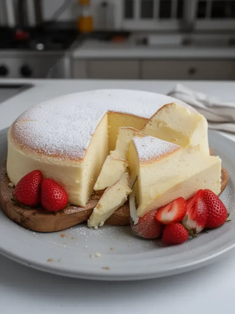 Cheesecake Japonés
