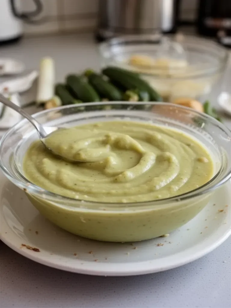 Crema de calabacín, puerro y patata