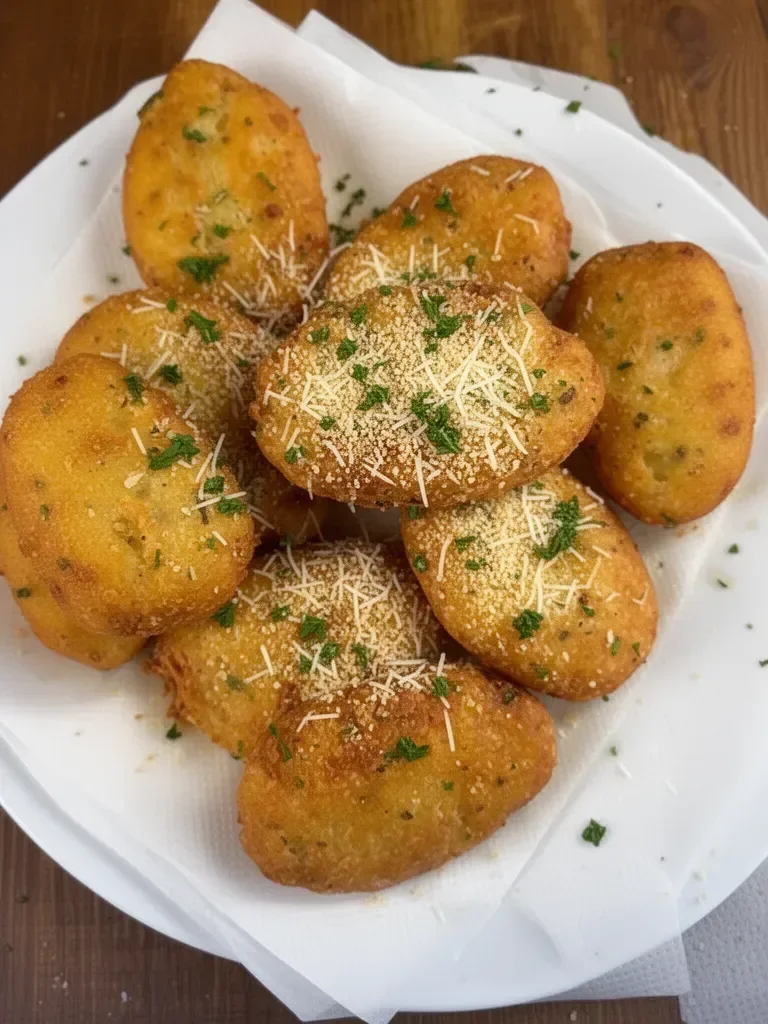 Croquetas de patata a la siciliana