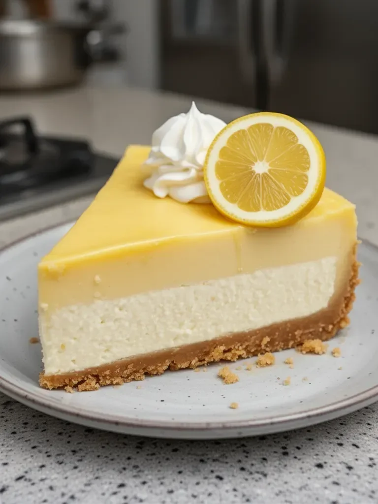 Delicia de Cheesecake de Limón