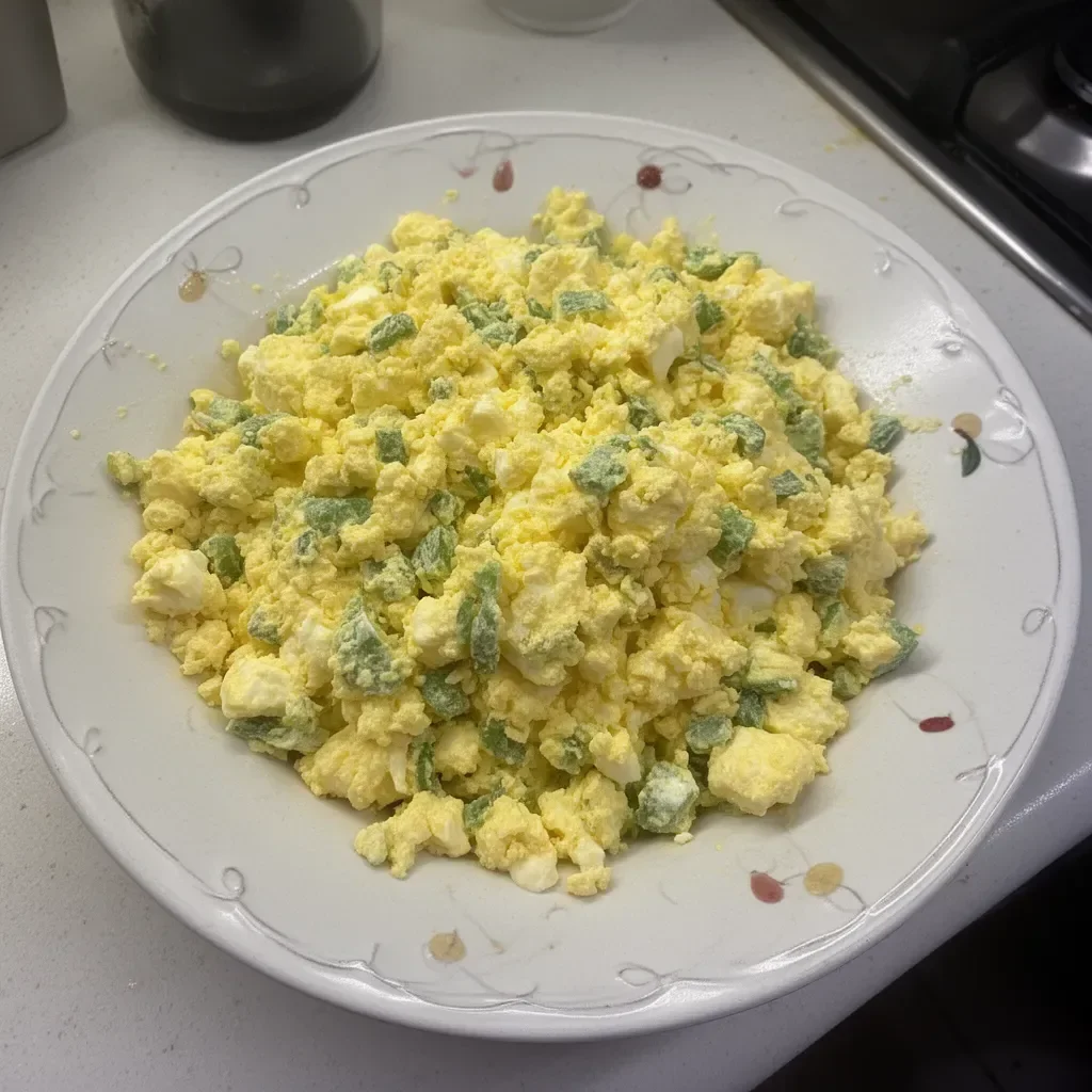 Ensalada de huevo fácil, una receta deliciosa y sencilla