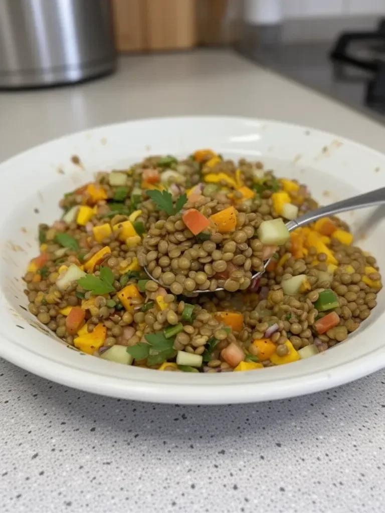 Ensalada de lentejas
