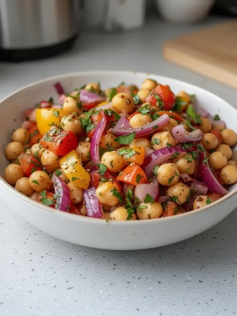 Ensalada Garbanzos Mediterránea