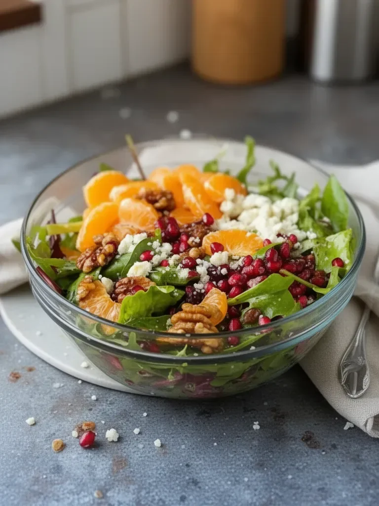 Ensalada Navideña: Un Colorido Favorito de las Fiestas