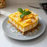 Felicidad de Cheesecake de Mango Tropical