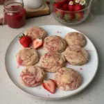 Galletas de Cheesecake de Fresa