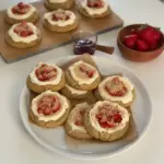 Galletas de Cheesecake de Fresa