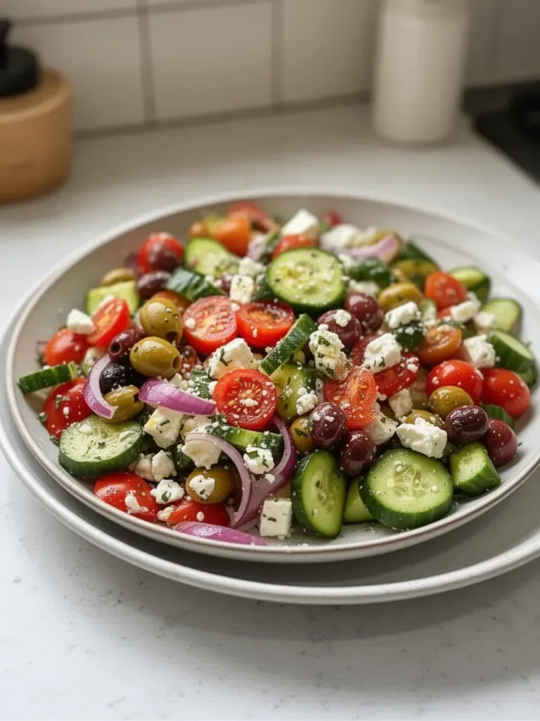 Mejor Receta de Ensalada Griega