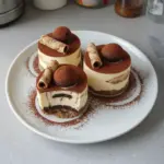 Mini Cheesecake de Tiramisu