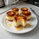Mini Cheesecakes de Crème Brûlée