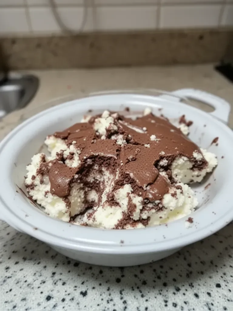 Mousse de Chocolate con Requesón