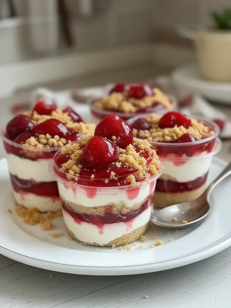 Parfaits de Queso Sin Hornear: Una Dulce Sinfonía de Sencillez