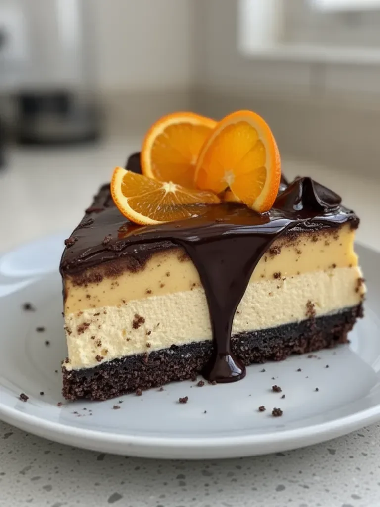 Pastel de Queso de Chocolate y Naranja: Una Asombrosa Sensación de Postre Definitiva