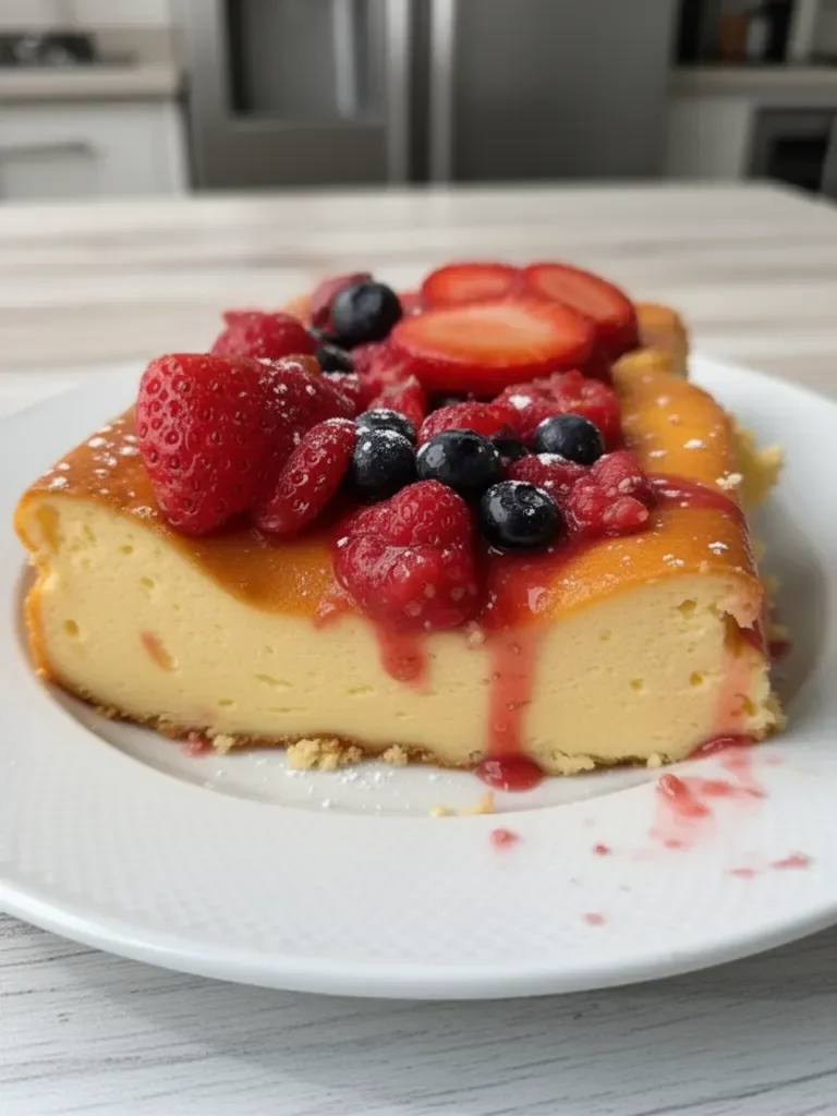 Pastel de Yogur de 3 Ingredientes