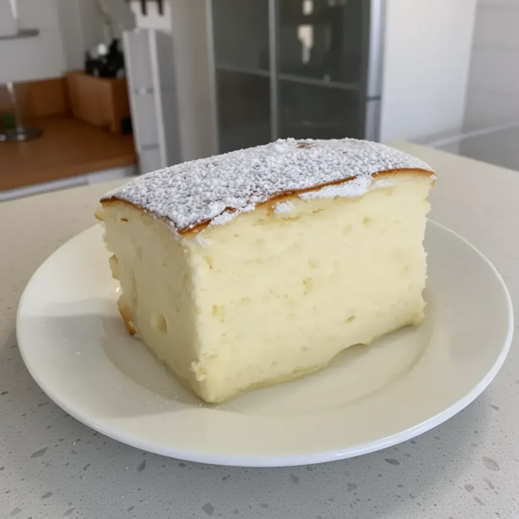 Pastel de yogur sin azúcar decorado con frutas frescas