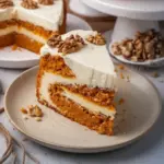 Pastel de Zanahoria con Queso Crema