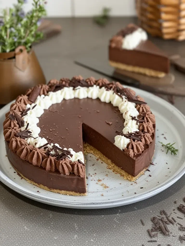 Pastel Frío de Chocolate