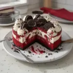 Perfección de Cheesecake de Oreo y Red Velvet